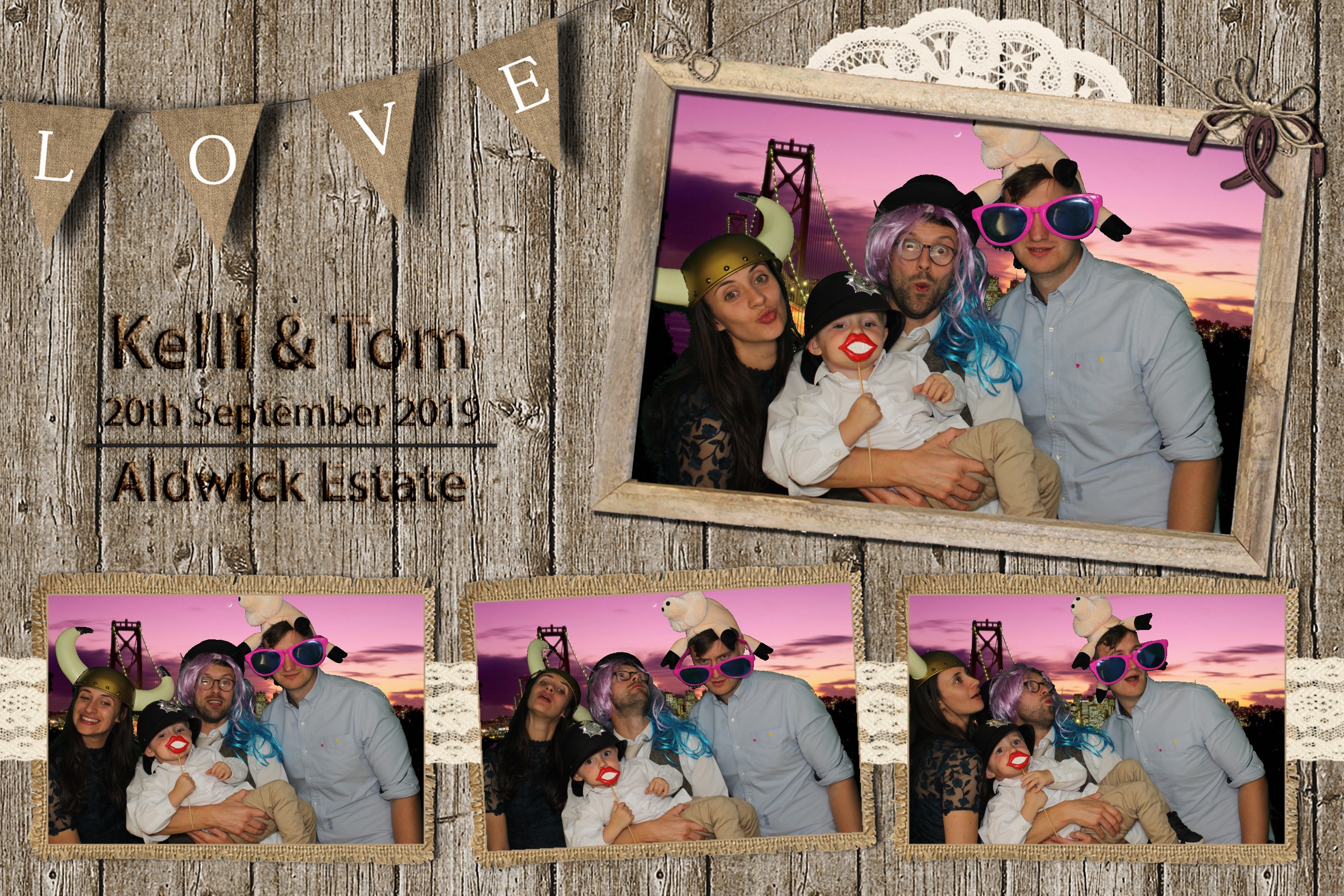 Kelli & Tom's Wedding | View more photos from the event at images.mobile-photo-booth.com/u/MobilePhotoBoothUK/Kelli-Toms-Wedding